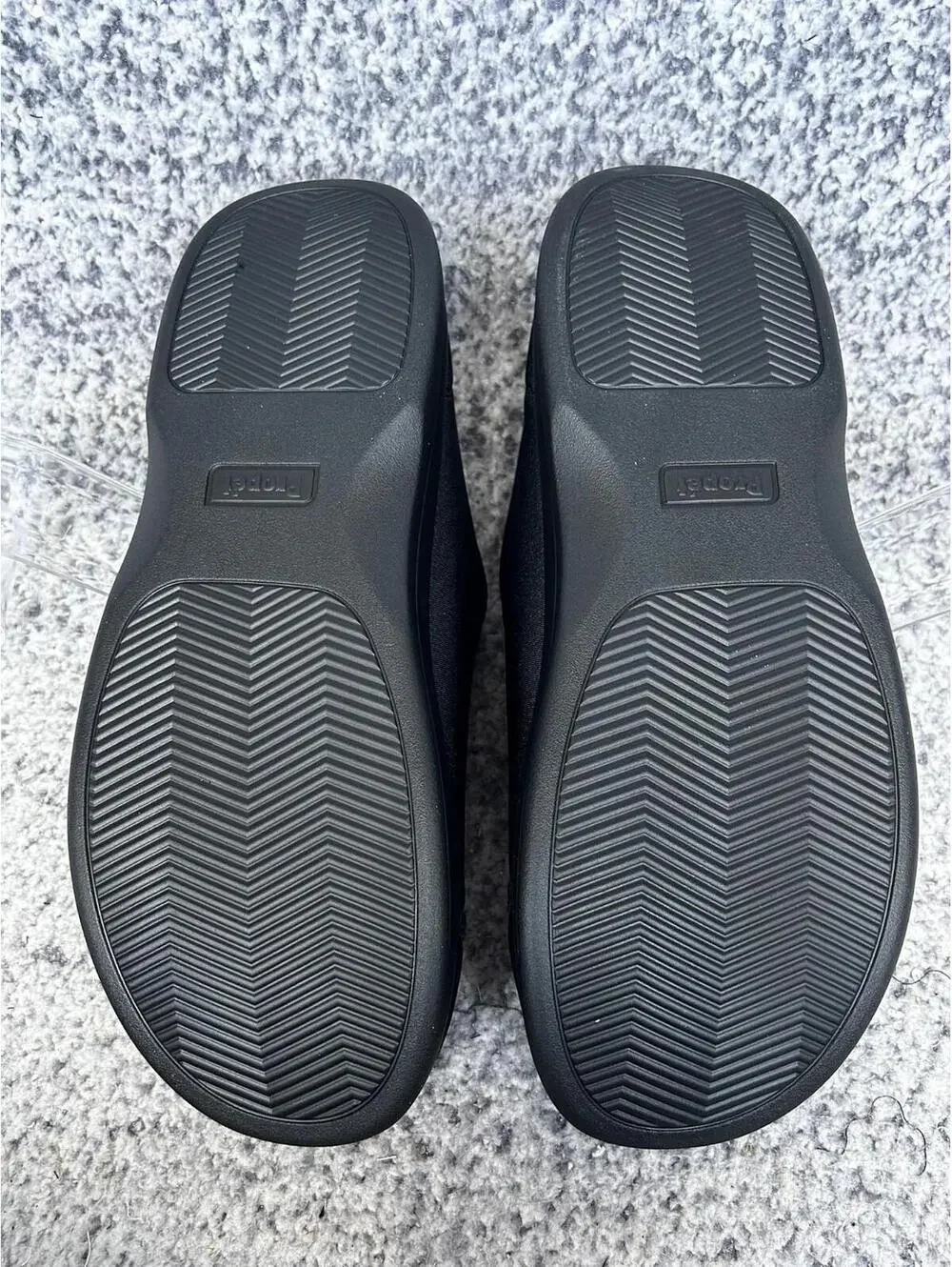 Propet Cush N Foot M0202 Black Size 12X (3E) Adjustable Stretch Slipper/Shoe NEW